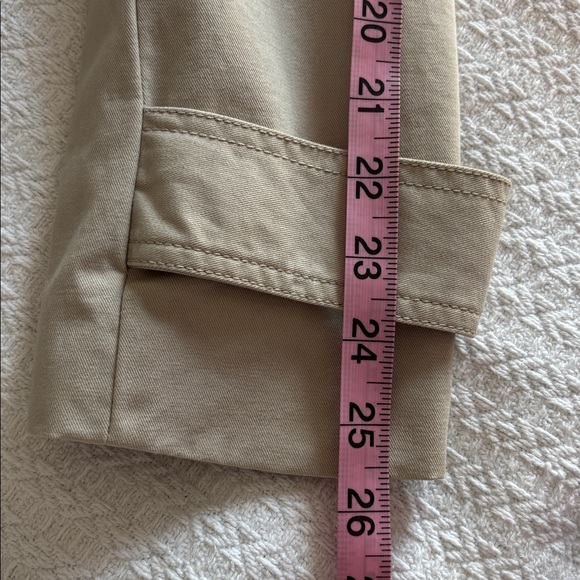 Old Navy Light Tan Trench Coat, Medium - Picture 9 of 11